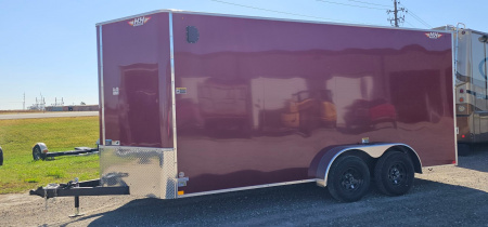 New 2026 H&H TRAILERS 7x16 Cargo / Enclosed Trailer
