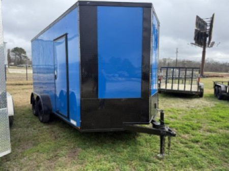 New 2026 Xtreme Cargo Trailers 7 X 14 TA POLY Cargo / Enclosed Trailer