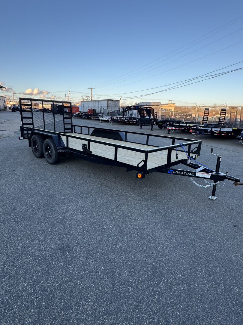 New 2026 Load Trail 83"X18 Utility Trailer Side Rail Ramps