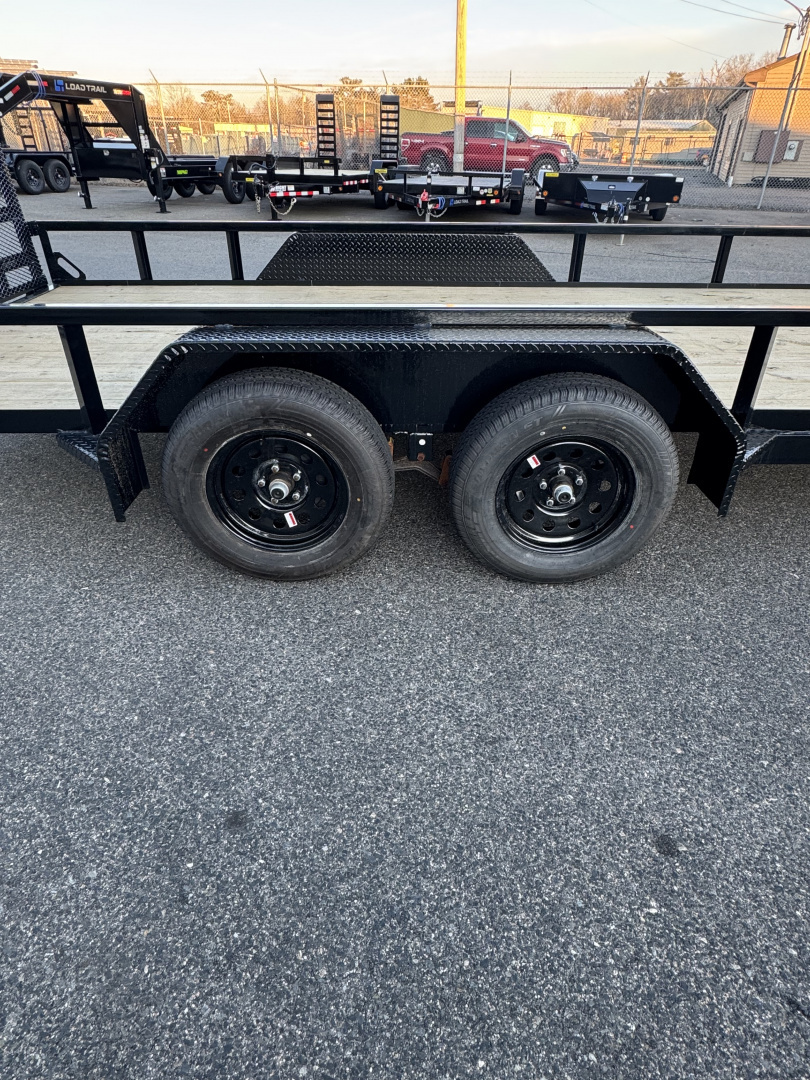 New 2026 Load Trail 83"X18 Utility Trailer Side Rail Ramps