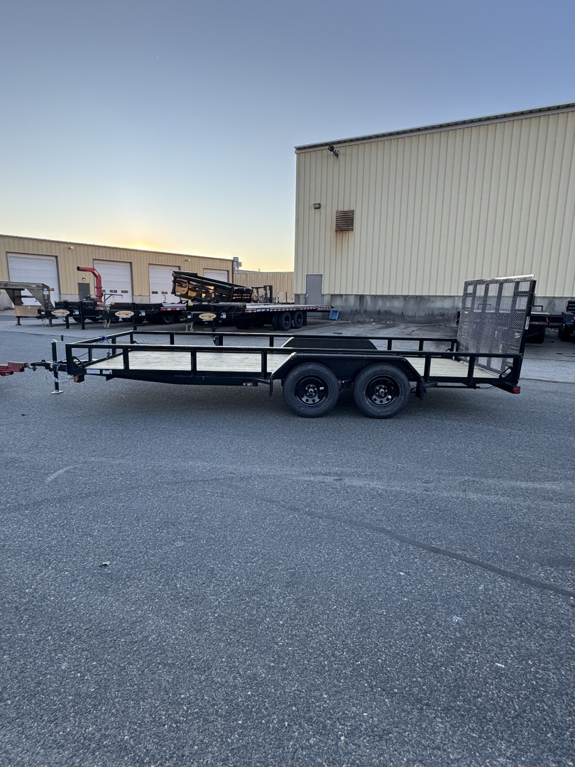 New 2026 Load Trail 83"X18 Utility Trailer Side Rail Ramps