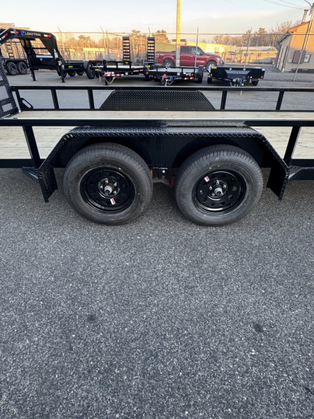 New 2026 Load Trail 83"X18 Utility Trailer Side Rail Ramps