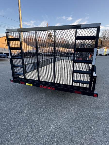 New 2026 Load Trail 83"X18 Utility Trailer Side Rail Ramps