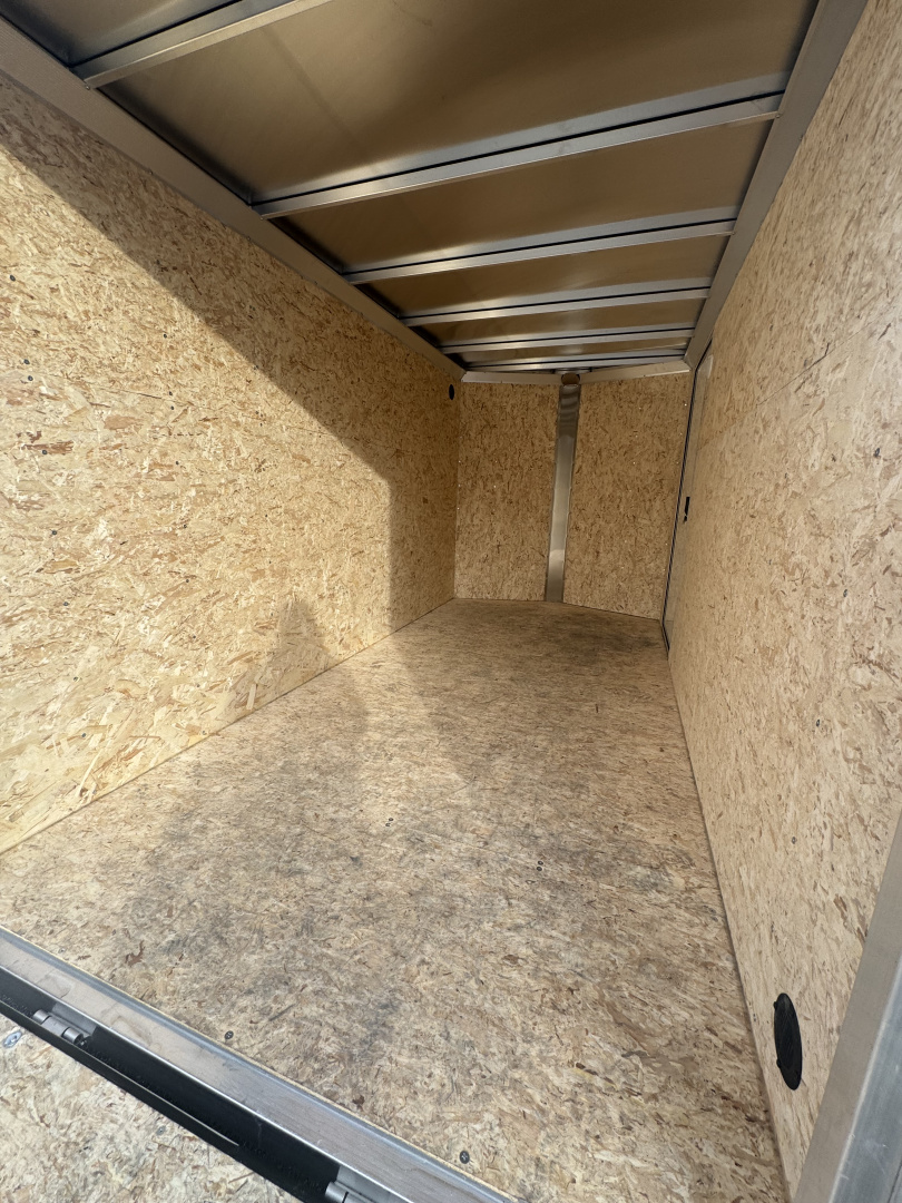 New 2026 E-Z Hauler Aluminum 6'X12' Cargo / Enclosed Trailer