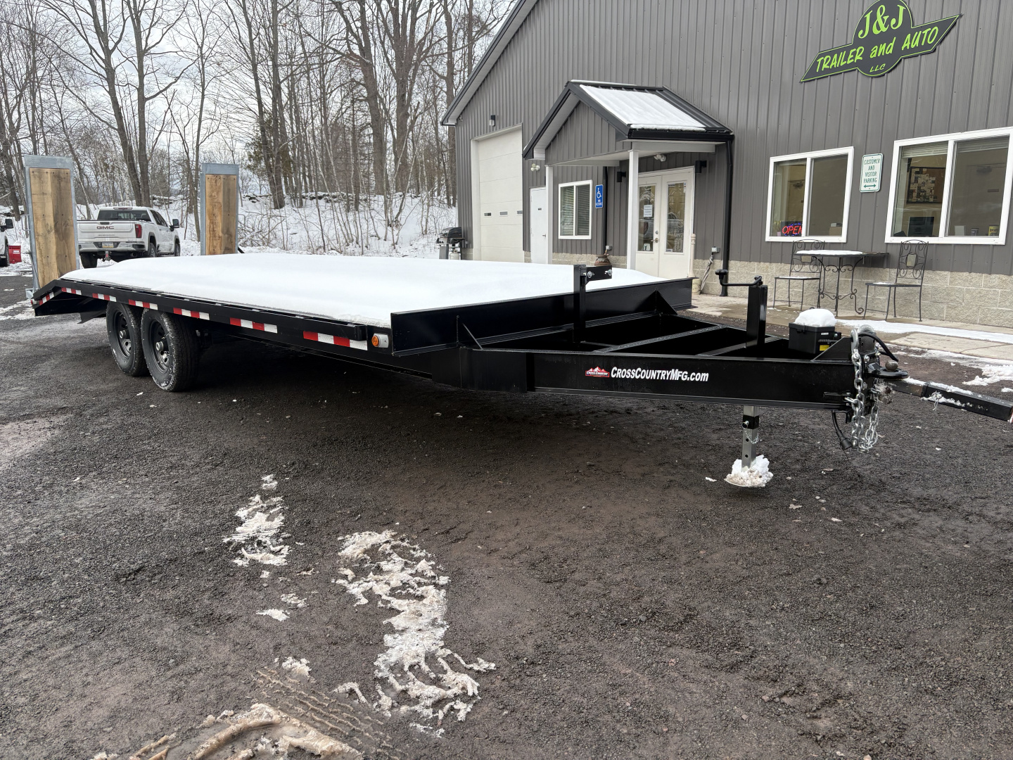 New 2026 Cross Country Manufacturing 22' 16K Deckover Trailer