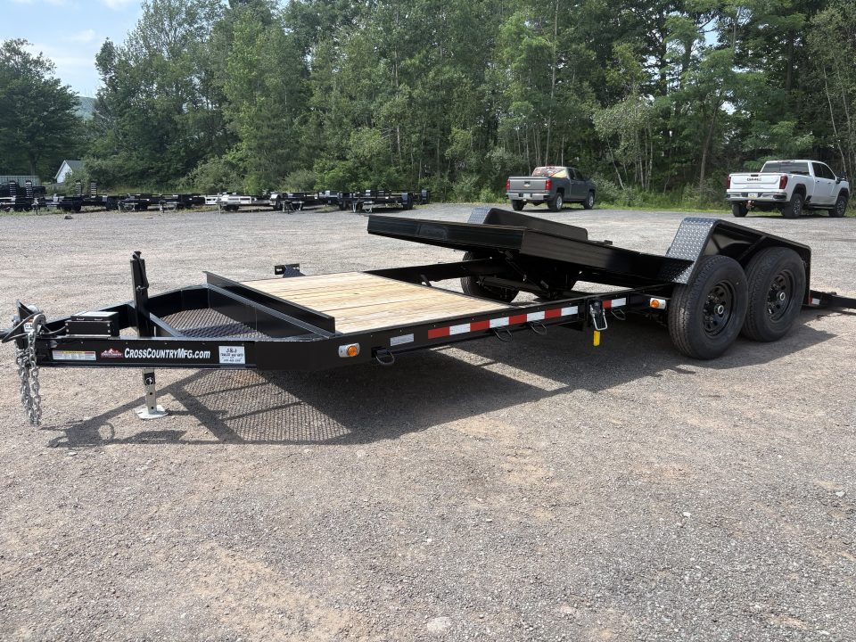 New 2026 Cross Country Manufacturing 20' 14K Tilt Equipment Trailer
