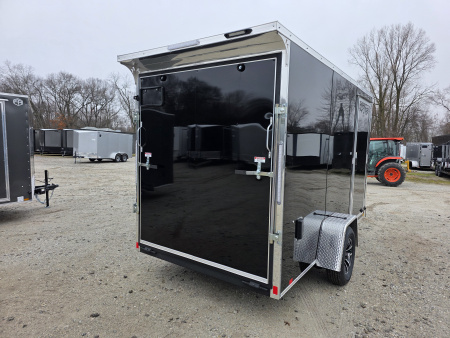New 2026 Formula Trailers 6x12 6'6 INSIDE 080 SCREWLESS EXTERIOR ramp door ALUMINUM WHEELS Cargo / Enclosed Trailer