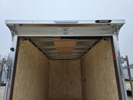New 2026 Formula Trailers 6x12 6'6 INSIDE 080 SCREWLESS EXTERIOR ramp door ALUMINUM WHEELS Cargo / Enclosed Trailer