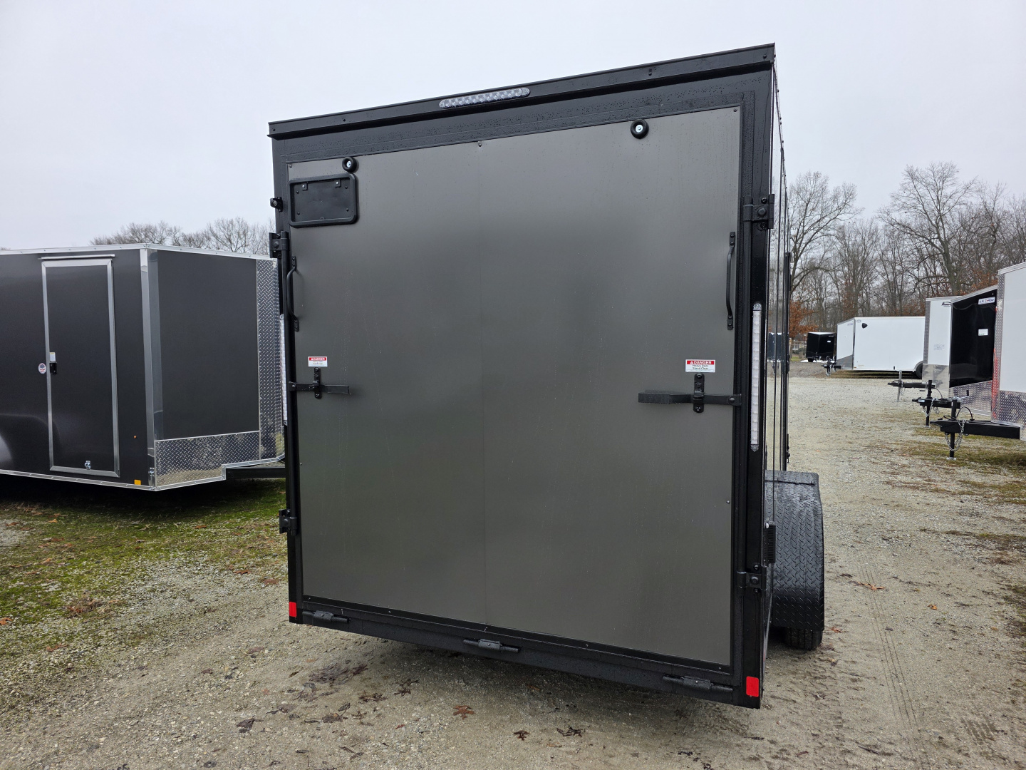 New 2026 Formula Trailers 7x16 7' INSIDE 080 SCREWLESS BLACKOUT DRINGS ALUM WHEELS SXS UTV GOLFCART Cargo / Enclosed Trailer