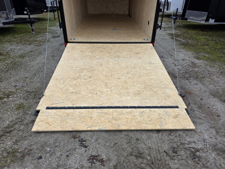 New 2026 Formula Trailers 7x16 7' INSIDE 080 SCREWLESS BLACKOUT DRINGS ALUM WHEELS SXS UTV GOLFCART Cargo / Enclosed Trailer