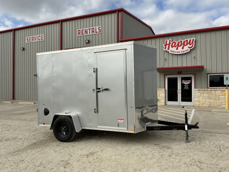 New 2026 Compass 6'x10' Enclosed Cargo Trailer - Indigo DLX