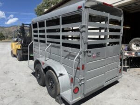 New 5X12 Livestock All Around 6'2" Tall