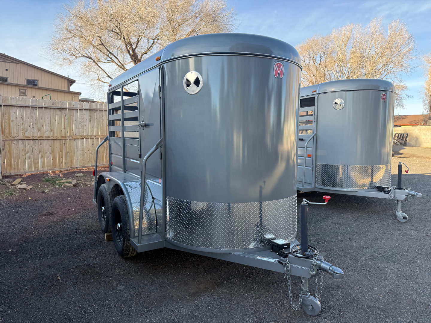 New 5X10 Livestock All Around 6'2" Tall