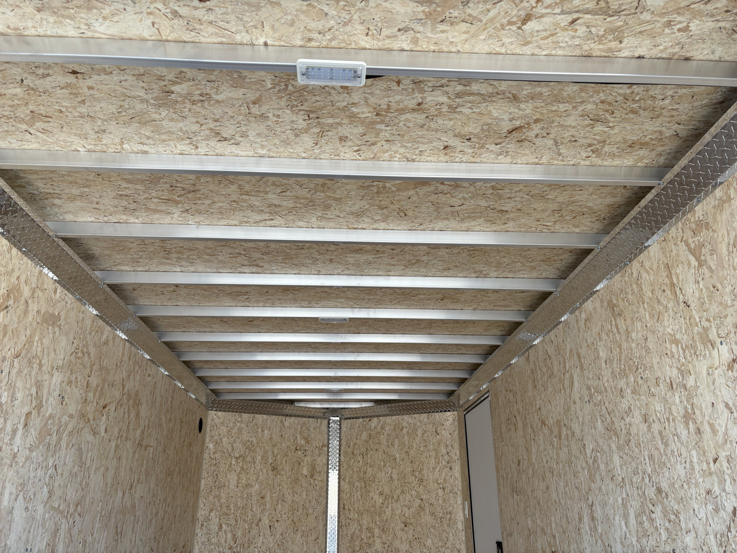 New 2026 Durabull Elite 7x14 7K Aluminum Contractor trailer with Ramp Door