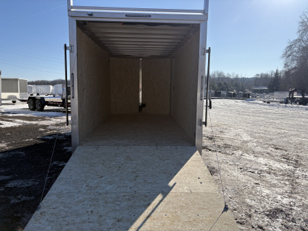 New 2026 Durabull Elite 7x14 7K Aluminum Contractor trailer with Ramp Door
