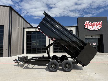 New 2026 PJ 83 x14' BP Tandem Axle Dump w/ 48  Sides – D7