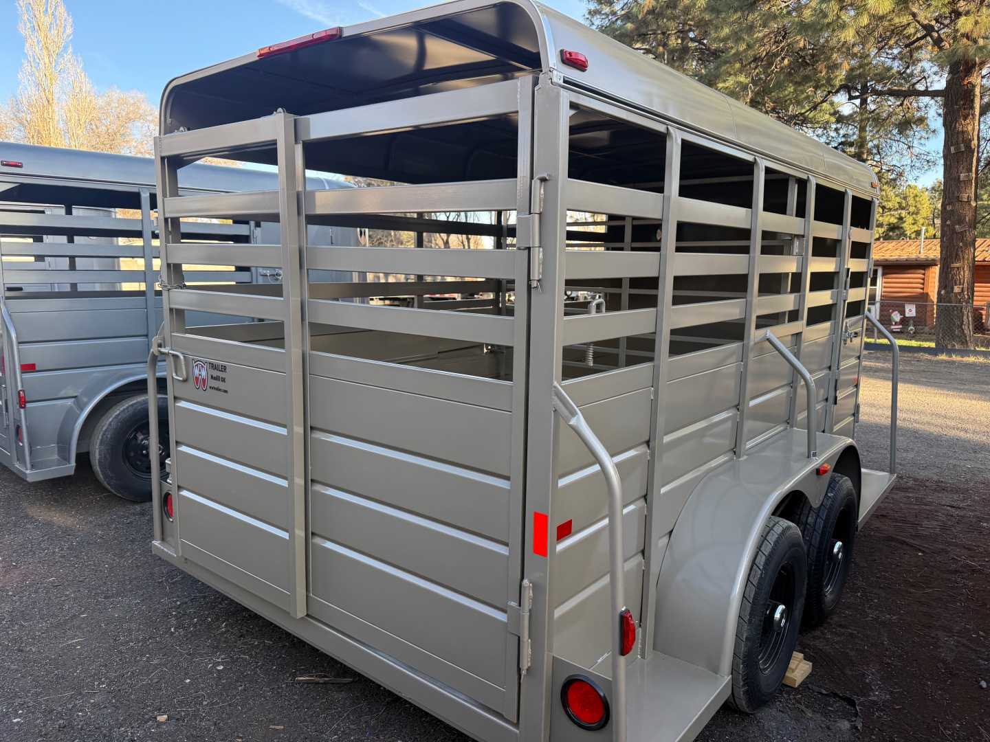 New 2026 W-W Trailer 6X14 All around Stock / Stock Combo Trailer
