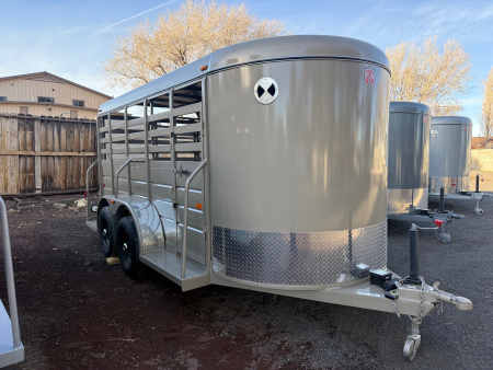 New 2026 W-W Trailer 6X14 All around Stock / Stock Combo Trailer