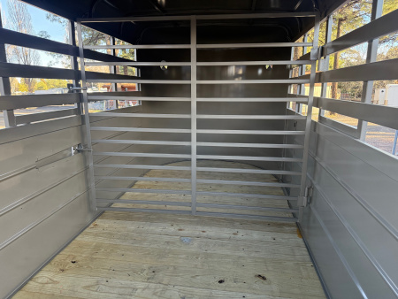 New 2026 W-W Trailer 6X14 All around Stock / Stock Combo Trailer