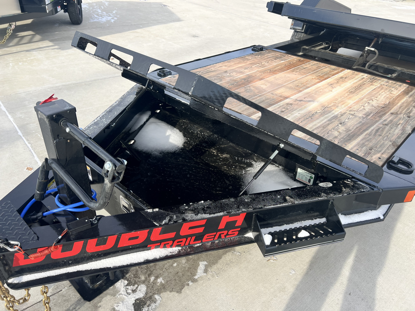 New 2026 Double A 22 ft=16 ft Tilt + 6 ft flat Gravity Tilt HEAVY DUTY 16K Trailer