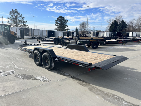 New 2026 Double A 22 ft=16 ft Tilt + 6 ft flat Gravity Tilt HEAVY DUTY 16K Trailer