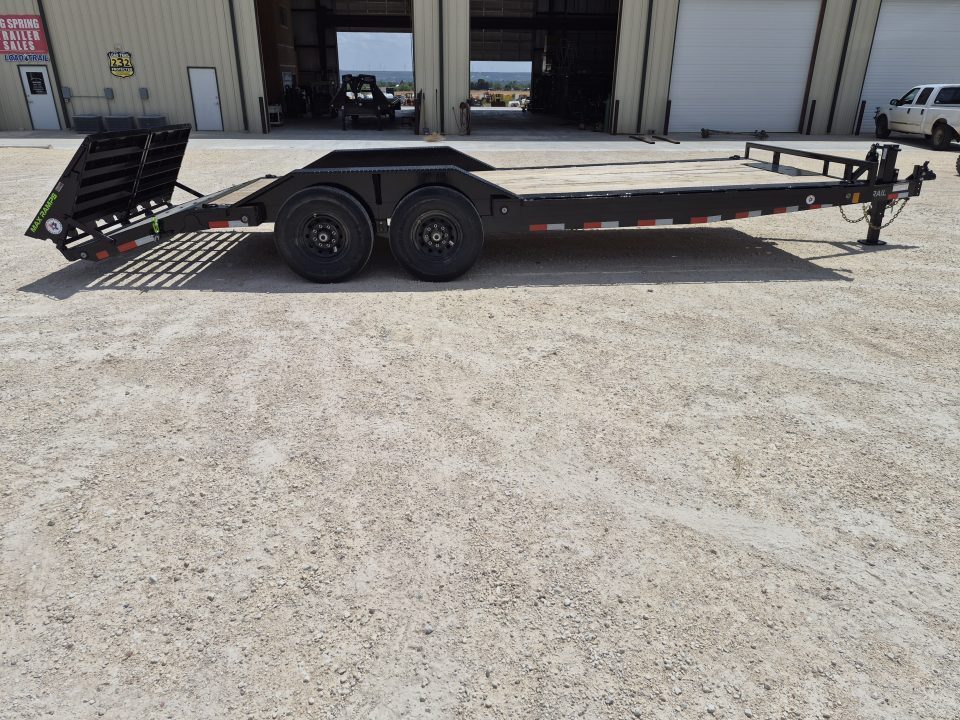 New 2026 Load Trail 16K 22' Flatbed w/ Max Ramps