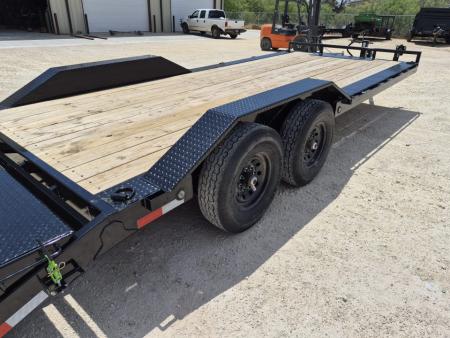 New 2026 Load Trail 16K 22' Flatbed w/ Max Ramps