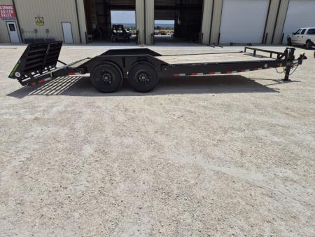 New 2026 Load Trail 16K 22' Flatbed w/ Max Ramps