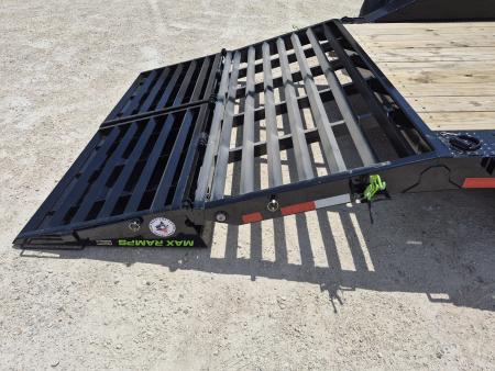 New 2026 Load Trail 16K 22' Flatbed w/ Max Ramps