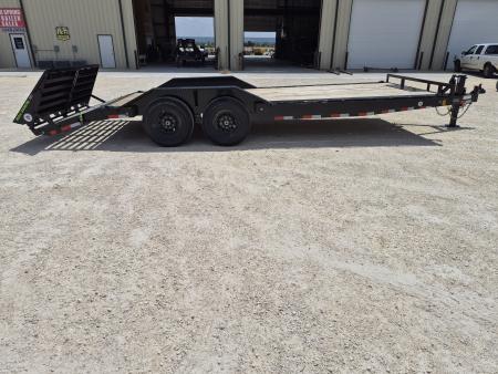 New 2026 Load Trail 16K 22' Flatbed w/ Max Ramps