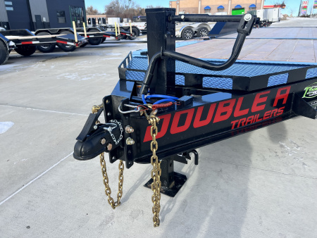 New 2026 Double A 24 ft=16 ft Tilt + 8 ft flat Gravity Tilt HEAVY DUTY 16K Trailer Drive OVER Fenders, EXTRA Wide