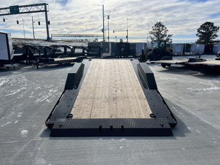 New 2026 Double A 24 ft=16 ft Tilt + 8 ft flat Gravity Tilt HEAVY DUTY 16K Trailer Drive OVER Fenders, EXTRA Wide