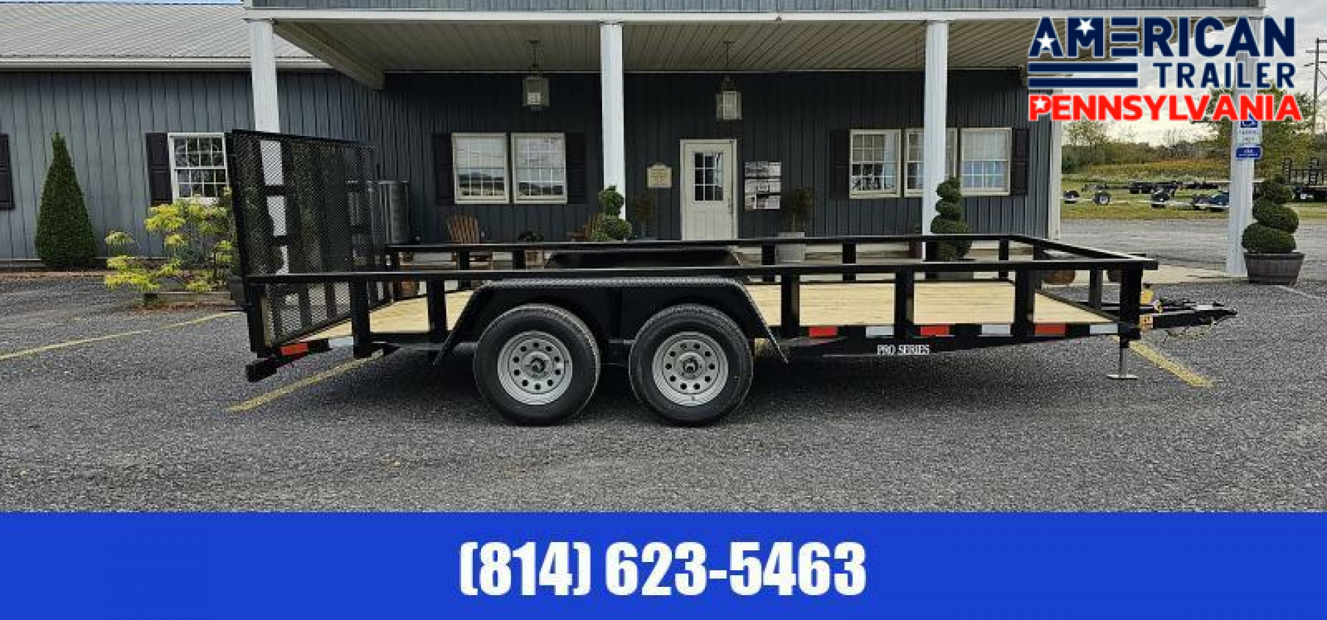 New Quality Trailers Pro Grade Landscape / 82"x 16' / 7000 GVWR