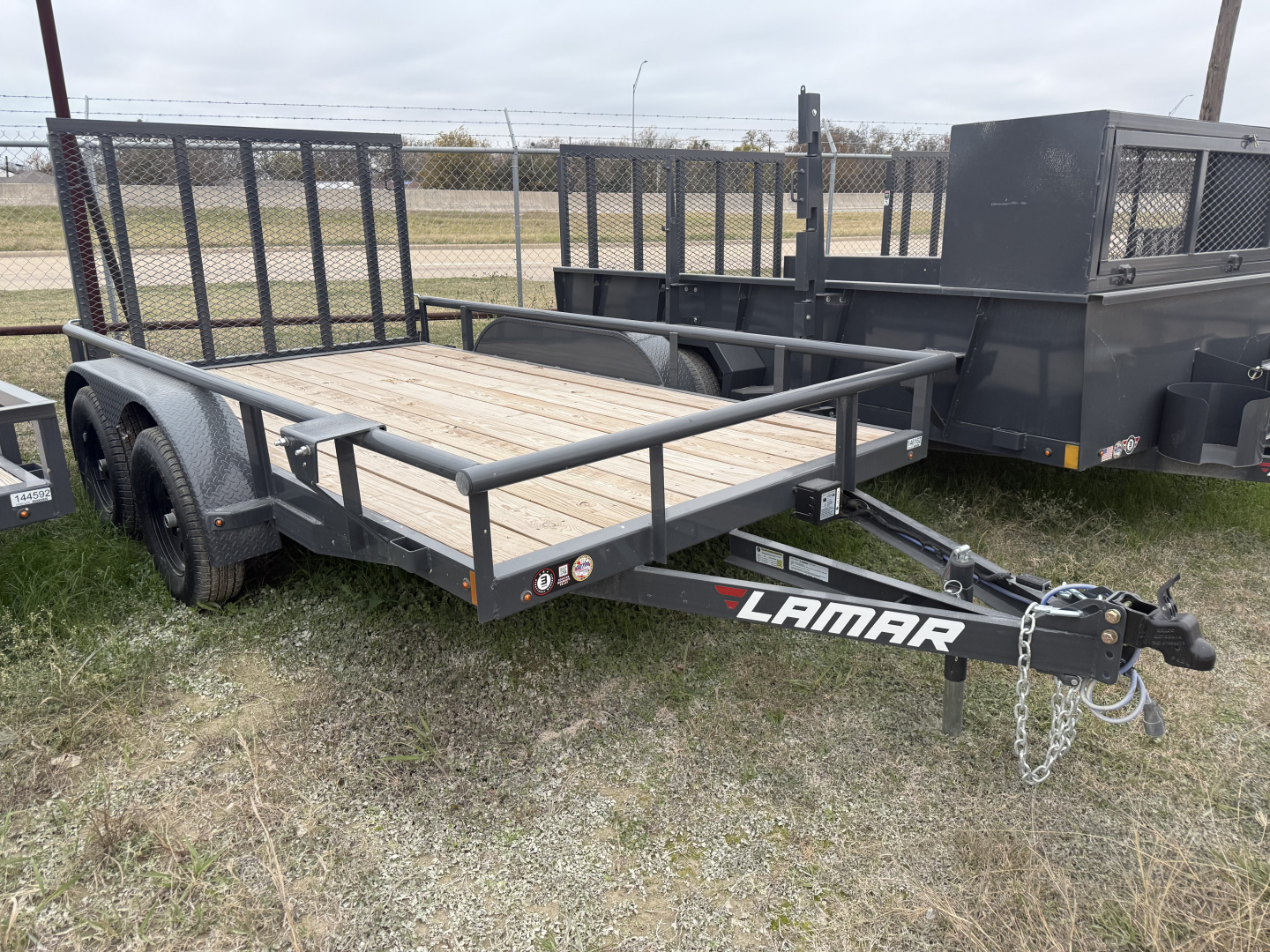 New 2026 Lamar Trailers 77X12 7K Utility Trailer