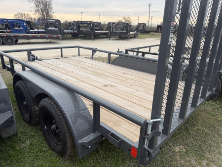 New 2026 Lamar Trailers 77X12 7K Utility Trailer