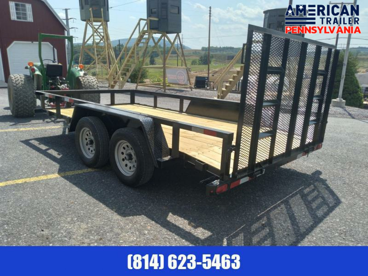 New Quality Trailers General Duty Landscaper/ 82"x 14’ - 7000 GVWR