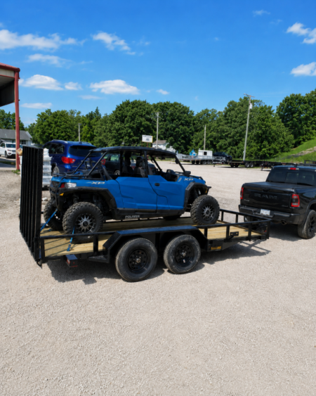 New 2026 MEB 83x12 Utility Trailer w/Gate Utility Trailer