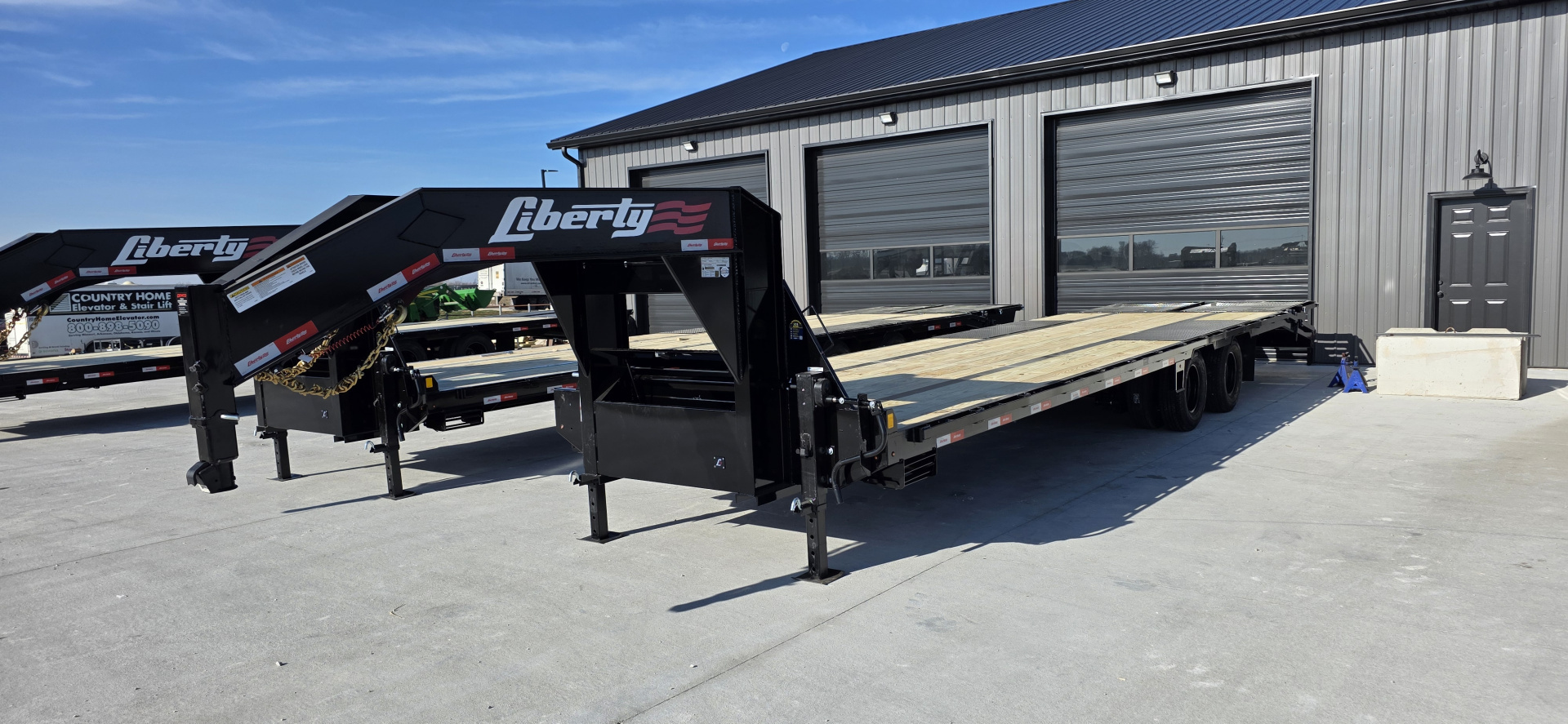 New 2026 Liberty LF25K 32' 12K AXLES Deckover Trailer