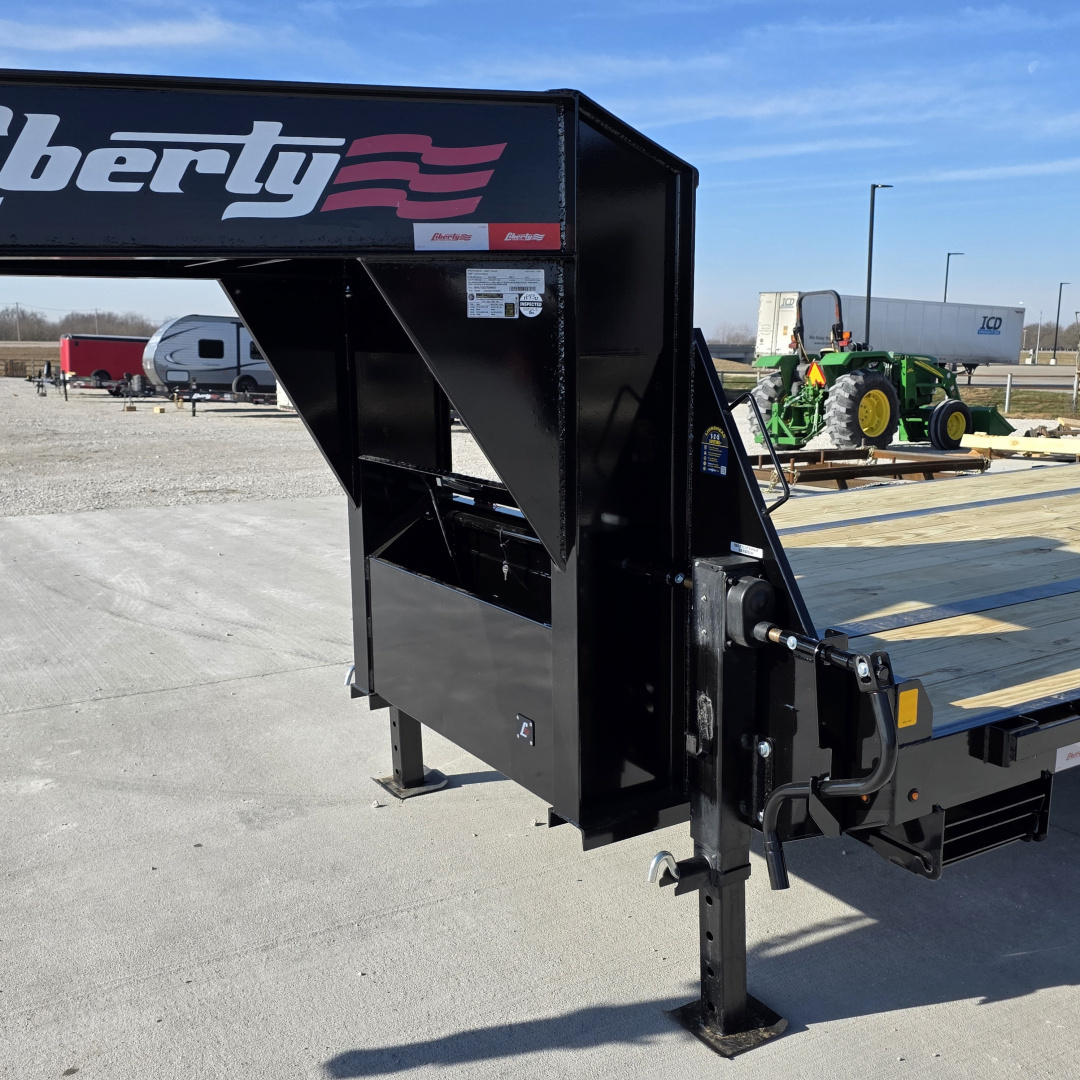 New 2026 Liberty LF25K 32' 12K AXLES Deckover Trailer