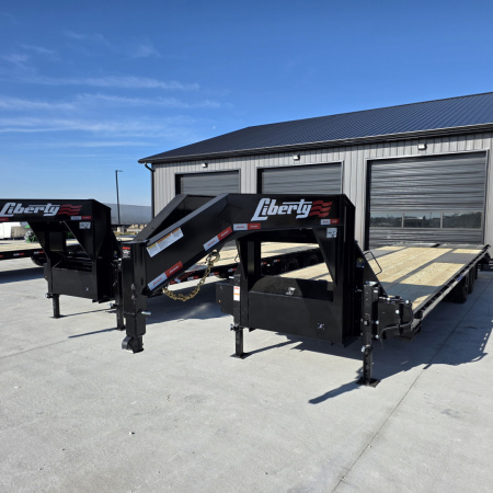 New 2026 Liberty LF25K 32' 12K AXLES Deckover Trailer