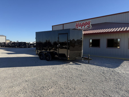 New 2026 Compass 7'x16' Enclosed Cargo Trailer - Indigo DLX