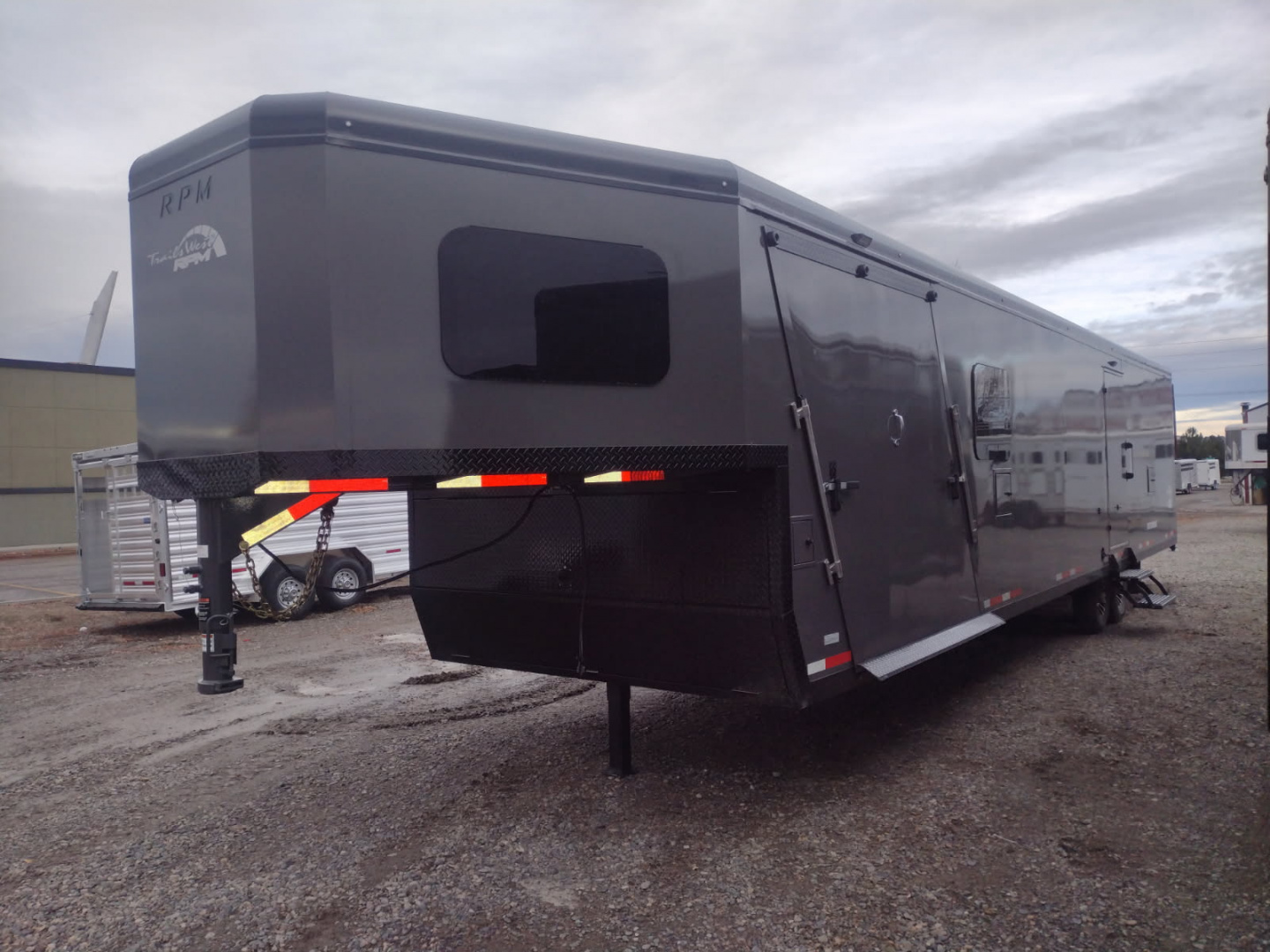 New 2026 Trails West 34' RPM Snowmobile Toy Hauler