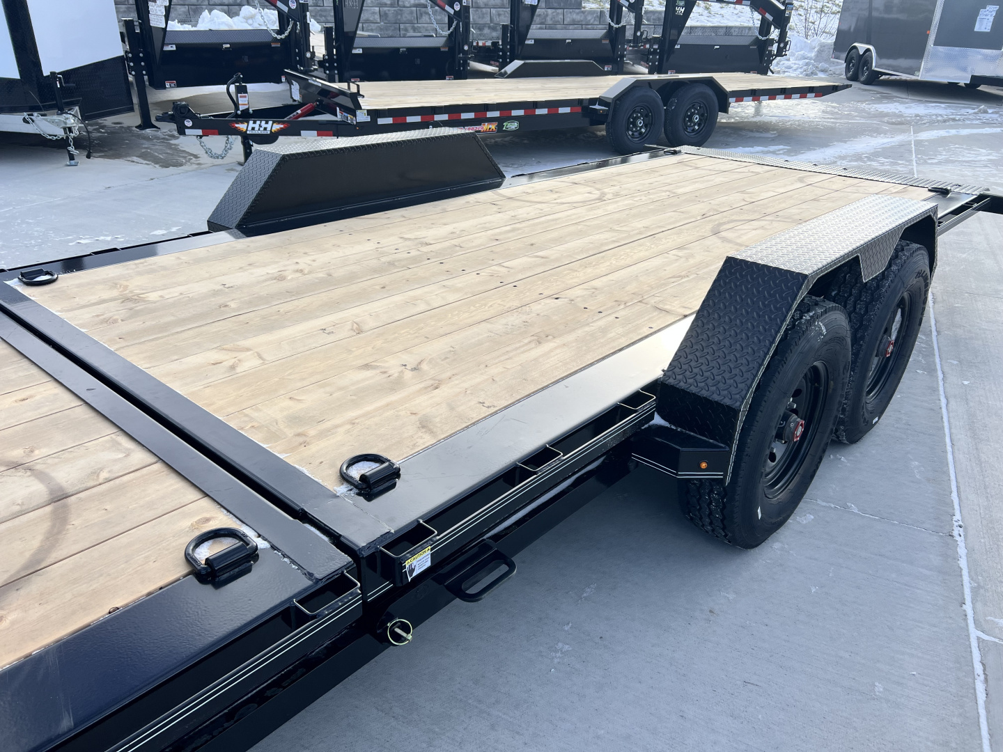 New 2026 Double A GOOSENECK 24 ft=16 ft Tilt + 8 ft flat Gravity Tilt HEAVY DUTY 16K Trailer