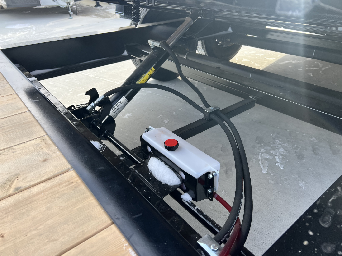 New 2026 Double A GOOSENECK 24 ft=16 ft Tilt + 8 ft flat Gravity Tilt HEAVY DUTY 16K Trailer