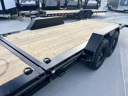 New 2026 Double A GOOSENECK 24 ft=16 ft Tilt + 8 ft flat Gravity Tilt HEAVY DUTY 16K Trailer