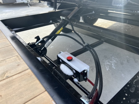 New 2026 Double A GOOSENECK 24 ft=16 ft Tilt + 8 ft flat Gravity Tilt HEAVY DUTY 16K Trailer