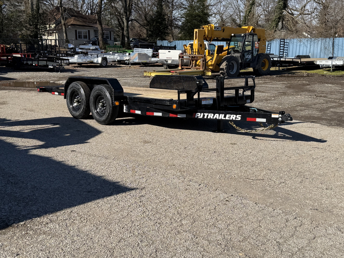 New 2026 PJ Trailers 16' x 6 in. Channel Equipment Tilt (T6) 14K GVWR Trailer