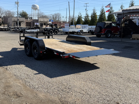 New 2026 PJ Trailers 16' x 6 in. Channel Equipment Tilt (T6) 14K GVWR Trailer