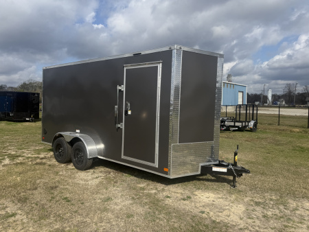 New 2026 NationCraft Trailers 7 X 16 TA POLY Cargo / Enclosed Trailer