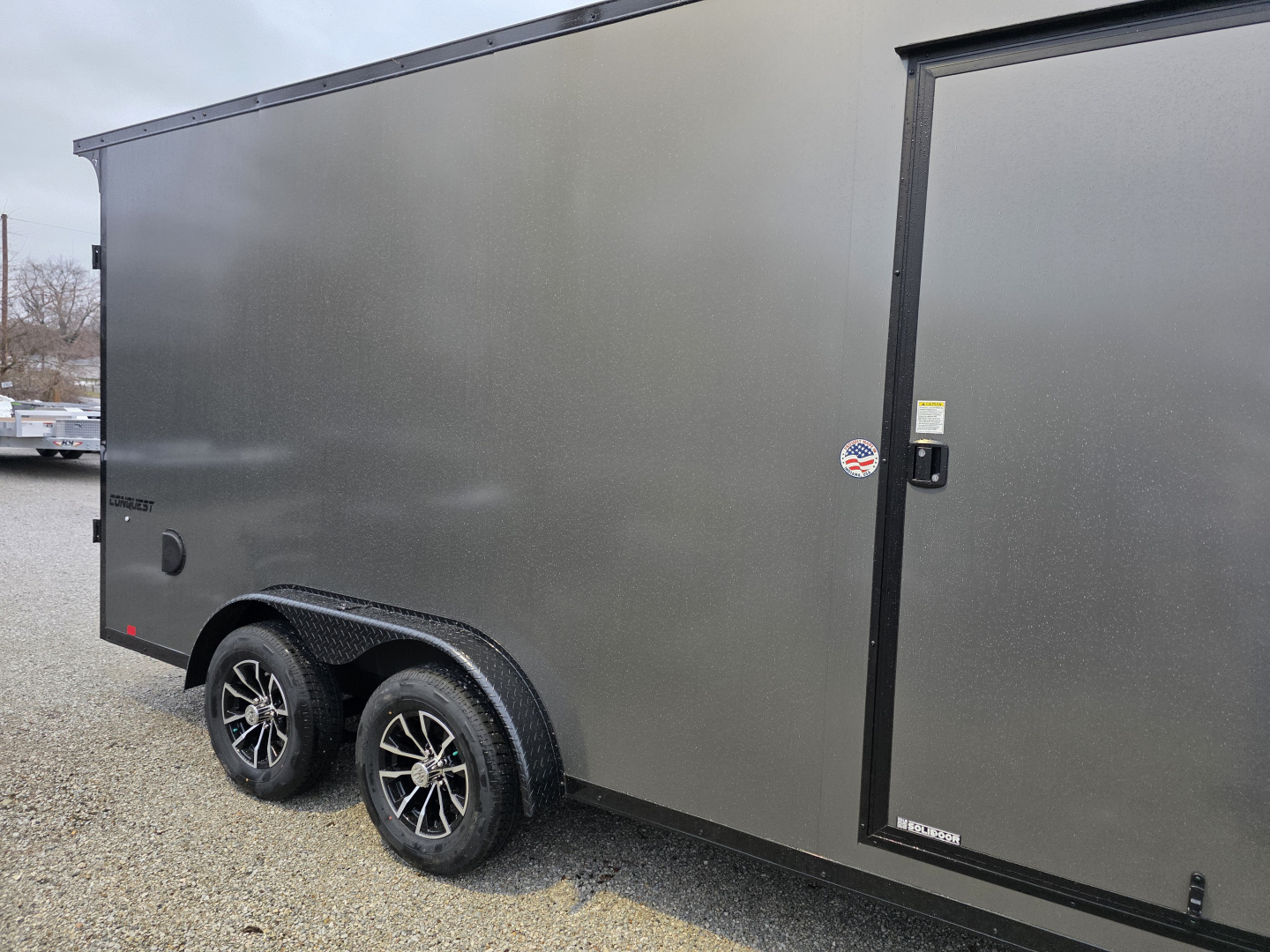 New 2026 Formula Trailers 7.5X16 UTV SXS ESCAPE DOOR BLACKOUT SCREWLESS GOLF CART Cargo / Enclosed Trailer